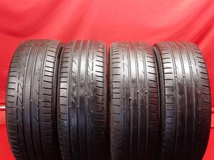 タイヤ4本 《 ブリヂストン 》 ポテンザ S001 [ 205/45R17 84W ]8/7.5分山★ アクア ヴィッツ ノート マーチ HONDAe n17