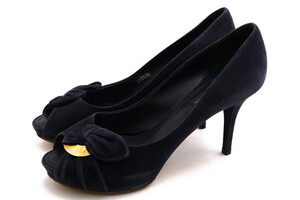 Louis Vuitton ヴィトン パンプス MA0170 Kimono Peep Toe Platform Pumps 牛革 オープントゥ ハイヒール レザーソール