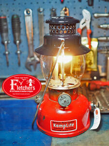 珍品 軽快な燃焼音！ 燃焼絶好調 AGM American Gas Machine Lantern Model LRL21 Kamplite ランタン　コールマン200Aと同等サイズ　Q1