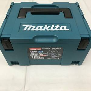 sy470 送料無料！未使用品 makita マキタ HS474DRGXB 充電式マルノコ 125mm 18V6.0Ahバッテリー×2 充電器 ケース