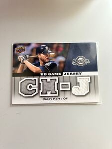 2009 UPPER DECK Game Jersey Corey Hart ジャージカード