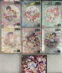 アニメ DVD ノーゲーム・ノーライフ DVD 1〜6 初回版 全巻 レンタル落ち劇場版 セット 中古 動作確認済み 訳あり NO GAME NO LIFE