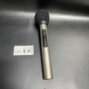 「S43_4K」高性能 無線 マイク SONY ソニー FM wireless microphone FMワイヤレスマイク MODEL CRT-32（240718）