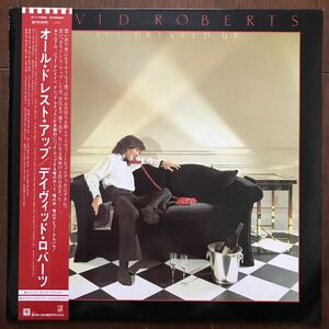 美品LP DAVID ROBERTS/ALL DRESSED UP 日本盤帯付 デイヴィッド・ロバーツ/オール・ドレスト・アップ JAY GRAYDON/STEVE LUKATHER AOR