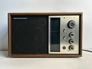 National Panasonic RE-790 昭和レトロ ラジオ ナショナル パナソニック 卓上ラジオ FM AM 