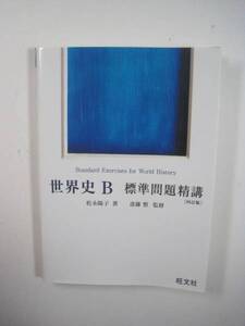 世界史B標準問題精講 四訂版 旺文社 天地小口に研磨跡有り