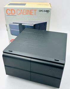 ◯CDキャビネット　40枚収納　CPC-D40 ELPA 朝日電器　コンパクトディスクキャビネット◯