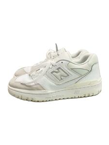 NEW BALANCE◆BB550/ホワイト/23.5cm/WHT/ホワイト