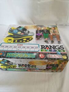 RANGS JAPAN　ラングスジャパン　ポップスニーカー [ローラー付きスニーカー 23cm ]　ピース　未使用・長期保管品