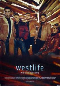 westlife ウエストライフ B2ポスター (1Q14005)