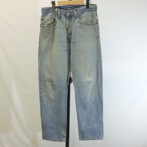 H231 90sビンテージ リーバイス LEVIS 505 デニムパンツ■1990年代製 表記31インチ ブルー アメカジ Gパン ジーンズ ストレート 古着卸 80s