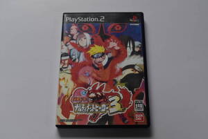 中古ＰＳ２ソフト NARUTO ナルティメットヒーロー３ SLPS25589