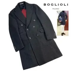 定価約15万 極美品 BOGLIOLI DOVER ダブル チェスターコート44