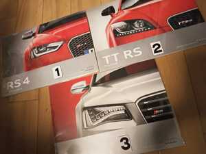 2p456 アウディ カタログ Audi S8 RS4 TTRS 2012 2013 2014 この中から一冊をお選びください