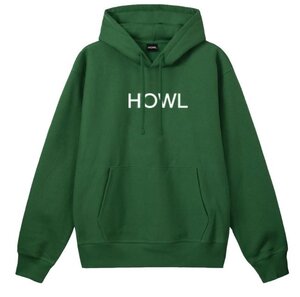 HOWL LOGO HOODY　GREEN XLサイズ CAPITA　スノーブーツ　VANS　スノーボード　BURTON　バートン　UNION FLUX Deeluxe BINDING