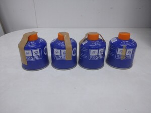 ☆ ガスカートリッジ 4本まとめて フジ専用 冨士灯器 FL-200 LPG 屋外専用 保管品