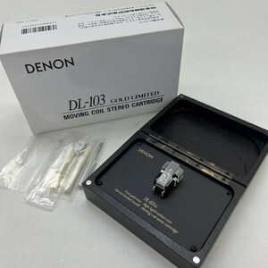 F024-H18-2385 DENON デノン DL-103 レコード針 カートリッジ MC型 箱/ケース付き