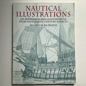 手芸 デザイン ■ARTBOOK_OUTLET■ G3-107 ★ 送料無料 コピーライトフリー 航海イラスト集 681デザイン NAUTICAL ILLUSTRATION DOVER 絶版