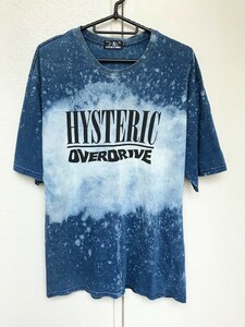 HYSTERIC GLAMOUR ヒステリックグラマー☆ カットソー/Tシャツ/ブリーチ加工/0261CT25/siz:M/02172CT28/定価:15,180円/メンズ/良品