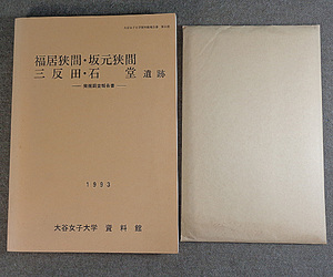 【古本色々】画像で◆福居狭間・坂元狭間 三反田・石堂 遺跡 発掘調査報告書 1993●現場図付◆D－2