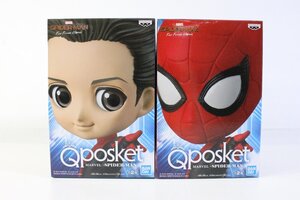 ☆242☆【未開封】 MARVEL Q posket SPIDER-MAN スパイダーマン 2体セット