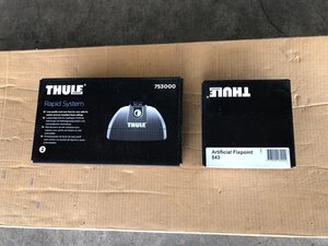 THULE スーリー ハイラックス等 FRPシェル用 フットTH753＋キットTH543 ベースキャリアセット