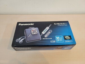未使用保管品 Panasonic パナソニック ポータブル MD プレーヤー SJ-MJ10 MDLP MDWalkman
