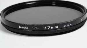 中古品 Kenko PL 77mm JAPAN 保護フィルター 送料無料 ＊8546