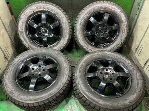 W463　Gクラス　ブリヂストン　ブリザックDM-V2　265/60R18　純正アミホイール付き　4本　7.5J　ET63/5H　130　スタッドレスタイヤ