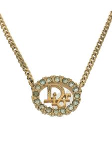 Christian Dior◆ネックレス/-/カラーストーン/GLD/トップ有/レディース