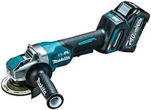 【新品送料無料】マキタ(Makita) １００ミリ充電式ディスクグラインダ 40Vmax4Ah バッテリ2本・充電器・ケース付 GA045GRMX