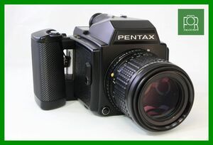 【同梱歓迎】【動作保証・点検済】良品■PENTAX 645＋smc A 645 150mm F3.5■シャッター全速・露出計完動■AAA403