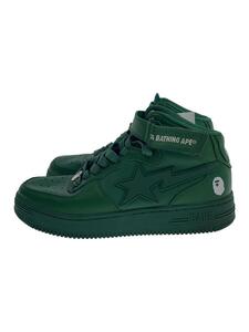 BAPE STA!◆ハイカットスニーカー/26.5cm/GRN/PVC/OZXSH191003MM