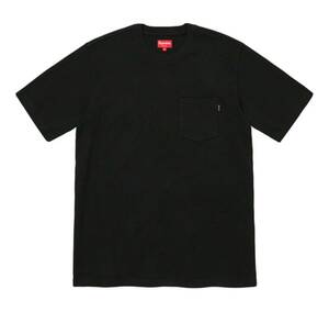 (M)Supreme Pocket TeeシュプリームポケットTシャツBlack