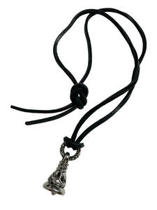 ギャラ付属 10周年 LONE ONES ロンワンズ CRANE BELL PENDANT W / 1 DIAMOND BLACK OUT Edition クレーンベル ペンダント ブラックロジウム