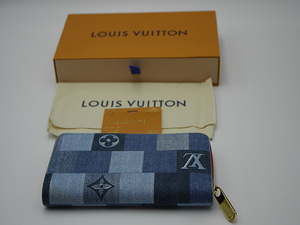 LOUIS VUITTON　ルイヴィトン　モノグラムデニム　パッチワークジッピーウォレット　M44938