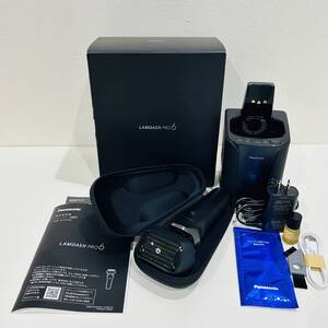 NA8952 美品 Panasonic パナソニック 新ラムダッシュPRO 6枚刃 全自動洗浄充電器付 電気シェーバー 充電式 ES-L670U-K 2024年製 検i