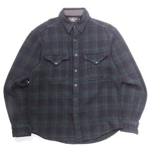 RRL Check Flannel Shirt M ダブルアールエル チェックフランネル