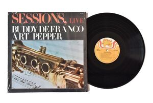 Buddy DeFranco / Art Pepper / Sessions Live / バディ・デフランコ / アート・ペッパー / Calliope CAL 3015 / LP / US盤 / 1976年