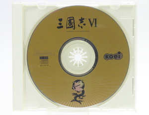 【当時物】 コーエーテクモ(Koei Tecmo Games)製 PCゲーム 三國志VI / CD-ROM / Macintosh用