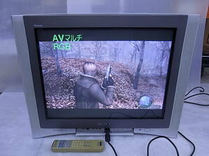 □X/831▼ソニー SONY☆25インチブラウン管テレビ☆リモコン付☆KV-25DA65☆動作OK