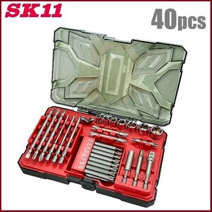 SK11 ソケット&ビットセット 36種 SCS-105 6.35mm/六角軸 ドリルドライバー・インパクトドライバー用