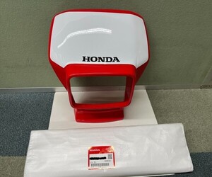 ホンダ 純正 XR650L フロントバイザーセット HONDA XR650L Visor Set *R134* (fighting Red) 未使用 Genuine JDM OEM メーカー純正品