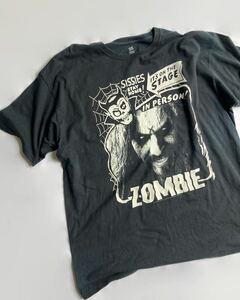 ■ 2012 ROB ZOMBIE バンド Tシャツ XXL ■ ロブゾンビロック グランジ メタル マリリン マンソン ビンテージ 80