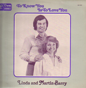 英LP Linda And Martin Barry To Know You Is To Love You MB2032 Ovation /00260