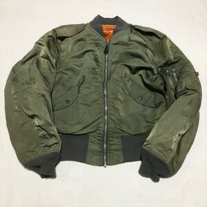 ALPHA L-2B フライトジャケット USA製 vintage ヴィンテージ ALPHA INDUSTRIES L-2B MIL-J-7448J 表記 MEDIUM