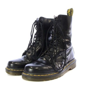 ドクターマーチン DR.MARTENS 1490 10 ホール ブーツ STANDARD FIT ブーツ ショート レースアップ レザー UK6 25cm 黒