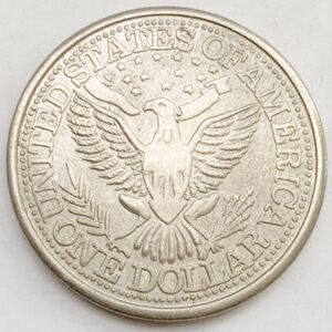 コイン　メダル　トークン　UNITED STATES OF AMERICA ONE DOLLAR THE AMERICAN PAB ☆☆BANJO☆☆ 詳細不明