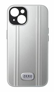 ●新品●送料込 ZERO HALLIBURTON iPhone14PLUS用 ゼロハリバートン シルバー A ポリカーボネイト製スマホケース Shockproof Case iPhone