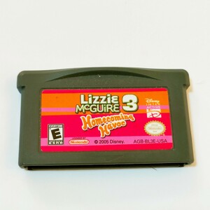 ★レア★ 北米版 ゲームボーイアドバンス　Lizzie McGuire 3 送料198円　+　任天堂　ニンテンドー　GAME BOY ADVANCE　海外版